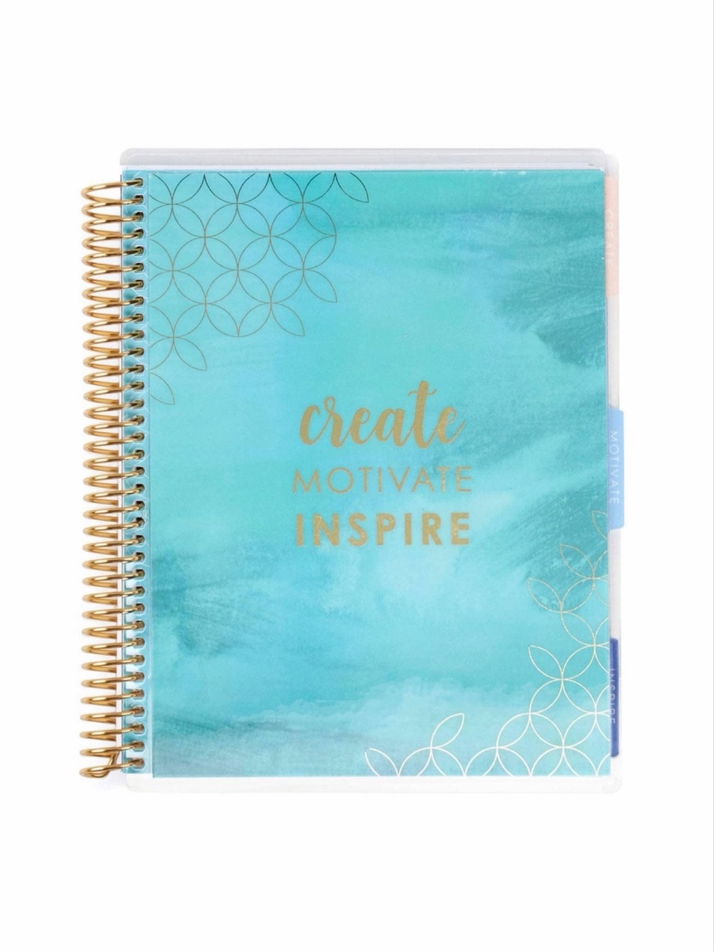 Erin Condren Creat, Motivate, Inspire Coiled Notebook